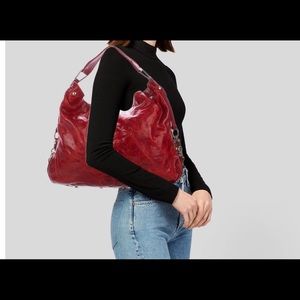 Rebecca Minkoff Red Leather Hobo!